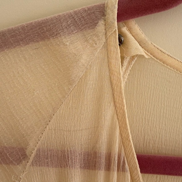 Free People Lini Smocked Mini babydoll tunic dress - Picture 6 of 8